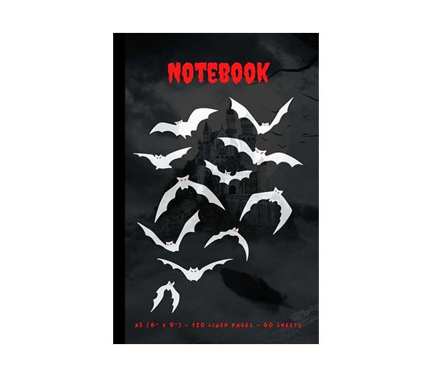 Bat Notebook Bats notebook - Fearsome Fiction